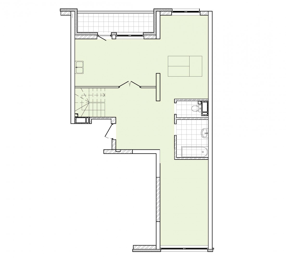 Чотирьохкімнатна квартира 153,75 кв.м. будинок №3, секція №3, 11-12 поверх в Житловому Комлексі Святобор